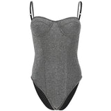 Hold Chest Sleeveless Sexy Bodysuit